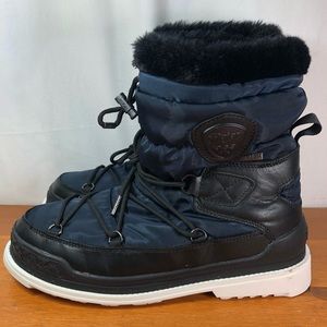Pajar Canada Tiya Faux Fur-Lined Snow Black Boots